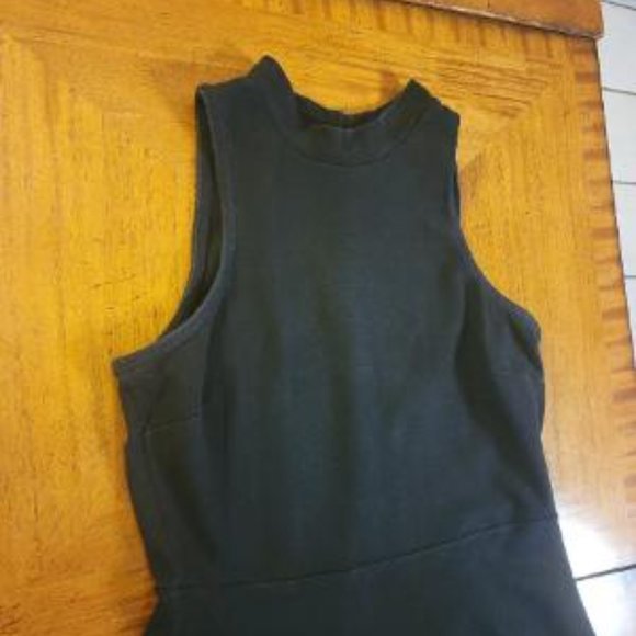 Old Navy Black High Neck Dress - Picture 4 of 10